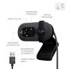 Logitech Brio 100 Full HD webkamera, 1920 x 1080 Pixel, upínací uchycení