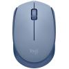 Logitech M171 optická myš, přenos bezdrátový, 3 tlačítko, 1000 dpi, modrá
