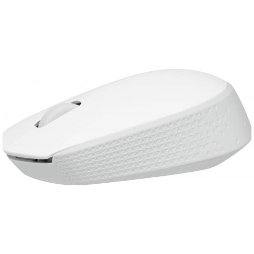 Logitech M171 optická myš, přenos bezdrátový, 3 tlačítko, 1000 dpi, bílá