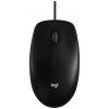 Logitech M100 optická myš, přenos kabelový, 3 tlačítko, 1000 dpi, černá