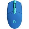 Logitech G305 Lightspeed optická herní myš, přenos Bluetooth®, 6 tlačítko, 12000 dpi, modrá
