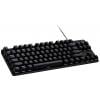Logitech G413 TKL SE USB herní klávesnice německá, QWERTZ černá s podsvícením, odolné proti stříkající vodě