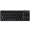 Logitech G413 TKL SE USB herní klávesnice německá, QWERTZ černá s podsvícením, odolné proti stříkající vodě