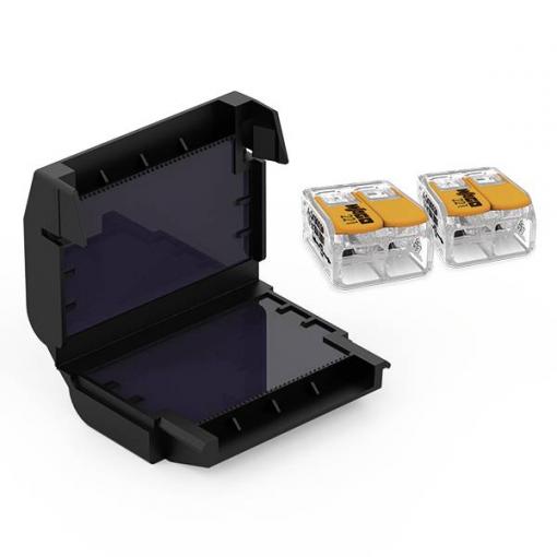 CellPack 410358, EASY-PROTECT/522, gelová krabička pro připojení svorek, 0.5-6 mm², černá, 1 ks