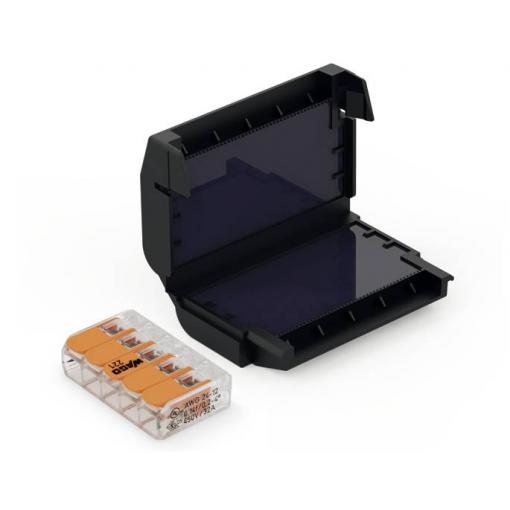 CellPack 407861, EASY-PROTECT/215, gelová krabička pro připojení svorek, 0.2-4 mm², černá, 1 ks