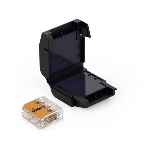 CellPack 407859, EASY-PROTECT/113, gelová krabička pro připojení svorek, 0.2-4 mm², černá, 1 ks