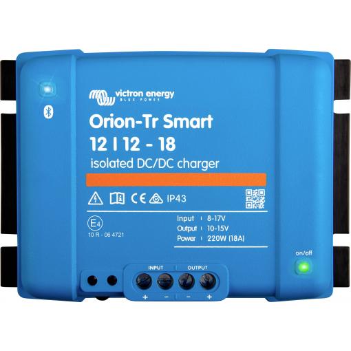 Victron Energy konvertor Orion-Tr Smart 12/12-18A, 220 W, 12 V -> 12.2 V