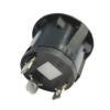 Tlačítko PBS-3 T85 OFF-ON, 250 V / 16 A, otvor 23 mm, s prosvětlením