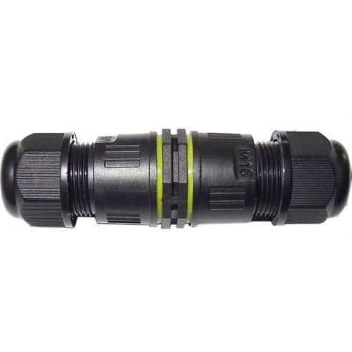 Kabelová spojka F05 3P 380 V / 20 A, IP68, průměr 4–8 mm