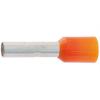Kabelová dutinka 4 mm² oranžová E4012, balení 100 ks