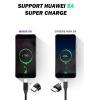 Kabel USB 2.0 USB-A / USB-C, 2 m, 5 A, černý