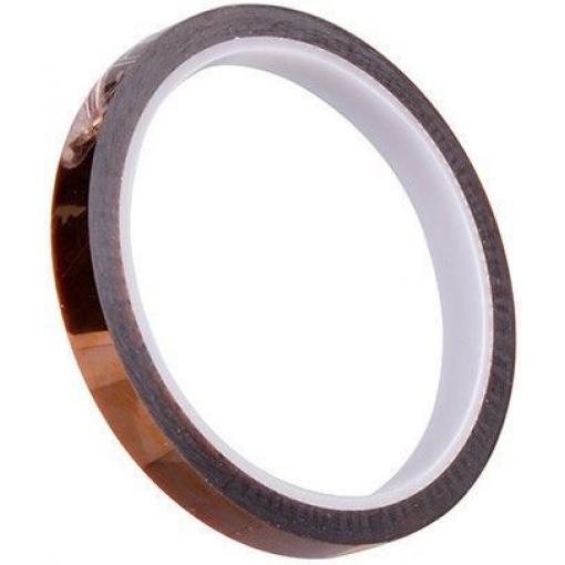 Izolační páska Kapton, jantarová samolepící 6 mm × 20 m