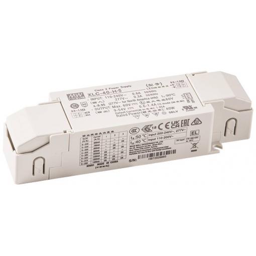 MEAN WELL XLC-40-H-BS LED driver 40.0 W 0.6 - 1.4 A 9 - 54 V 1 ks