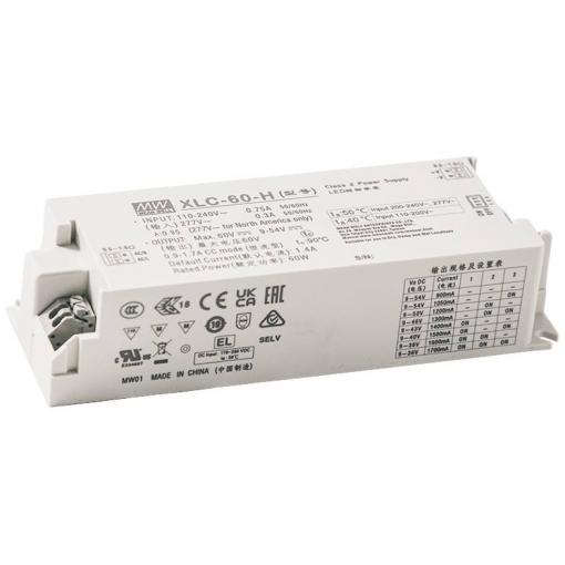 MEAN WELL XLC-60-12-DA2 LED driver 60.0 W 1 ks