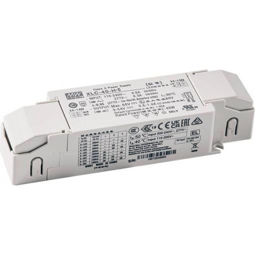 MEAN WELL XLC-40-H-SN LED driver 40.0 W 0.6 - 1.4 A 9 - 54 V 1 ks