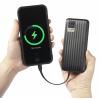 VOLTCRAFT VC-WT-K512 powerbanka Li-Pol, 10000 mAh, Rychlé nabíjení, černá, Indikátor stavu