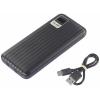 VOLTCRAFT VC-WT-K512 powerbanka Li-Pol, 10000 mAh, Rychlé nabíjení, černá, Indikátor stavu
