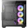 Antec C3 ARGB midi tower PC skříň černá boční okno