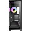 Antec C3 ARGB midi tower PC skříň černá boční okno