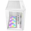 Antec C5 ARGB midi tower PC skříň bílá boční okno, prachový filtr, 4 předinstalované LED ventilátory