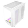 Antec C5 ARGB midi tower PC skříň bílá boční okno, prachový filtr, 4 předinstalované LED ventilátory