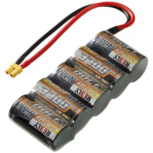Reely akupack NiMH (modelářství) 6 V 3700 mAh Počet článků: 5 Sub-C Side by Side XT30