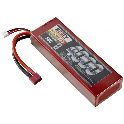 Reely RE-7856793 akupack Li-Pol (modelářství), 7.4 V, 4000 mAh, články 2, 50 C, Hardcase, T zástrčka