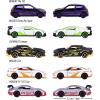 Majorette model osobního automobilu Limited Edition 10, 5 ks hotový model Model osobního automobilu