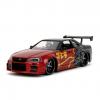 JADA TOYS Godzilla Nissan GTR hotový model Model osobního automobilu