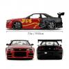 JADA TOYS Godzilla Nissan GTR hotový model Model osobního automobilu