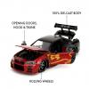 JADA TOYS Godzilla Nissan GTR hotový model Model osobního automobilu