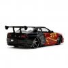 JADA TOYS Godzilla Nissan GTR hotový model Model osobního automobilu