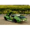 JADA TOYS model osobního automobilu Chevrolet Street Fighter 1969 Chevrolet Corvette Steingray ZL1 s figurka Cammy White hotový model Model osobního automobilu
