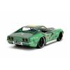 JADA TOYS model osobního automobilu Chevrolet Street Fighter 1969 Chevrolet Corvette Steingray ZL1 s figurka Cammy White hotový model Model osobního automobilu