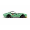JADA TOYS model osobního automobilu Chevrolet Street Fighter 1969 Chevrolet Corvette Steingray ZL1 s figurka Cammy White hotový model Model osobního automobilu