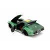 JADA TOYS model osobního automobilu Chevrolet Street Fighter 1969 Chevrolet Corvette Steingray ZL1 s figurka Cammy White hotový model Model osobního automobilu
