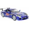 JADA TOYS model osobního automobilu Mazda Street Fighter 1993 Mazda RX7 s postavou Chun-li hotový model Model osobního automobilu