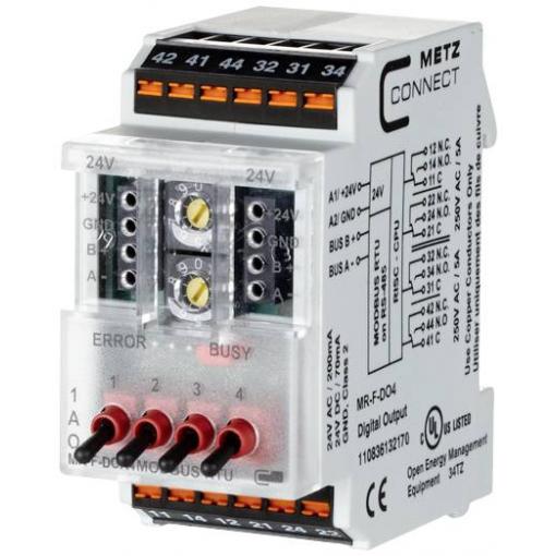 Metz Connect 110836132170 24 V/AC, 24 V/DC 200 mA Počet výstupů:4 x Obsah 1 ks