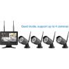 Sygonix SY-6330456 bezdrátový-sada bezpečnostní kamery se 4 kamerami 1280 x 720 Pixel 2.4 GHz