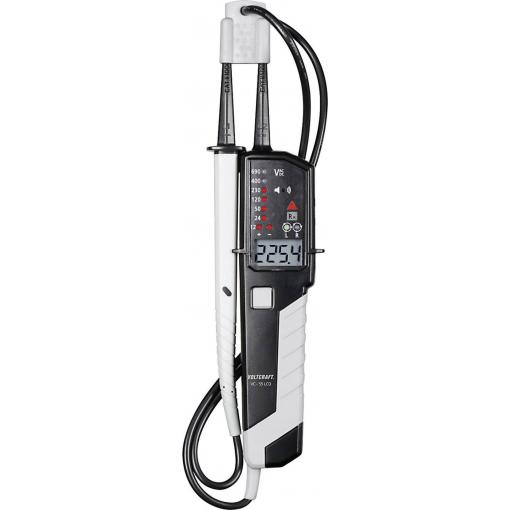 Dvoupólová zkoušečka napětí VOLTCRAFT VC-55 LCD, Kalibrováno dle (ISO)