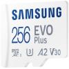 Samsung EVO Plus paměťová karta microSD Retail 256 GB UHS-I, v30 Video Speed Class, A2 Application Performance Class vč. SD adaptéru