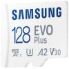Samsung EVO Plus paměťová karta microSD Retail 128 GB UHS-I, v30 Video Speed Class, A2 Application Performance Class vč. SD adaptéru