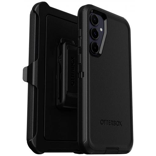 Otterbox Defender zadní kryt na mobil Samsung Galaxy A55 5G černá stojící 77-95430