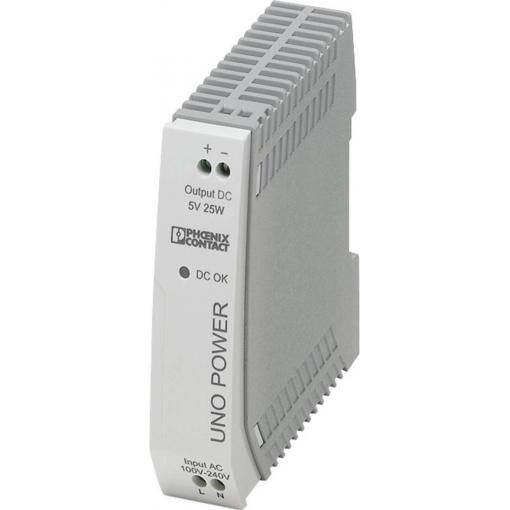 Phoenix Contact 2904374 síťový zdroj na DIN lištu 5 V/DC 5 A 25 W Počet výstupů:1 x Obsah 1 ks