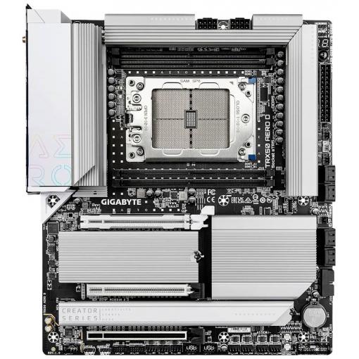 Gigabyte TRX50 AERO D - 1.0 Základní deska Socket (PC) AMD sTR5 Tvarový faktor E-ATX Čipová sada základní desky AMD® TRX50