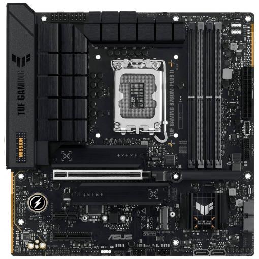 Asus TUF GAMING B760M-PLUS II Základní deska Socket (PC) Intel® 1700 Tvarový faktor Micro-ATX Čipová sada základní desky Intel® B760