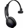 Jabra Evolve2 65 monaural Headset otevřená (On Ear) Bluetooth® stereo černá regulace hlasitosti, Indikátor nabití, Vypnutí zvuku mikrofonu telefon