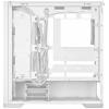 Asus TUF Gaming GT302 ARGB midi tower PC skříň bílá 4 předinstalované ventilátory, integrované osvětlení, prachový filtr, boční okno