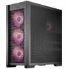 Asus TUF Gaming GT302 ARGB midi tower PC skříň černá 4 předinstalované ventilátory, integrované osvětlení, prachový filtr, boční okno