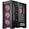 Asus TUF Gaming GT302 ARGB midi tower PC skříň černá 4 předinstalované ventilátory, integrované osvětlení, prachový filtr, boční okno